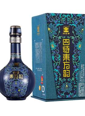 官方正品 四特酒东方韵雅韵52度500ml特香型纯粮白酒浓酱清三香