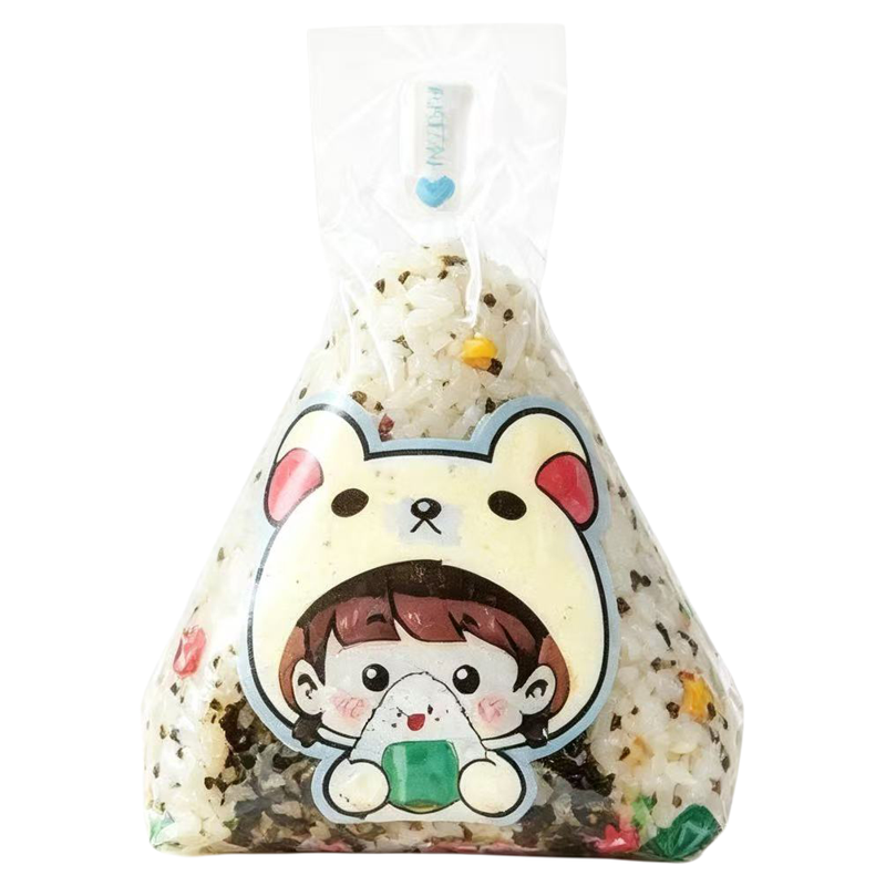 三角防雾可微波一次性饭团袋