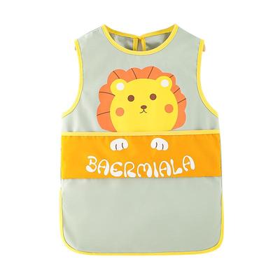 全防身防水宝宝吃饭画画罩衣