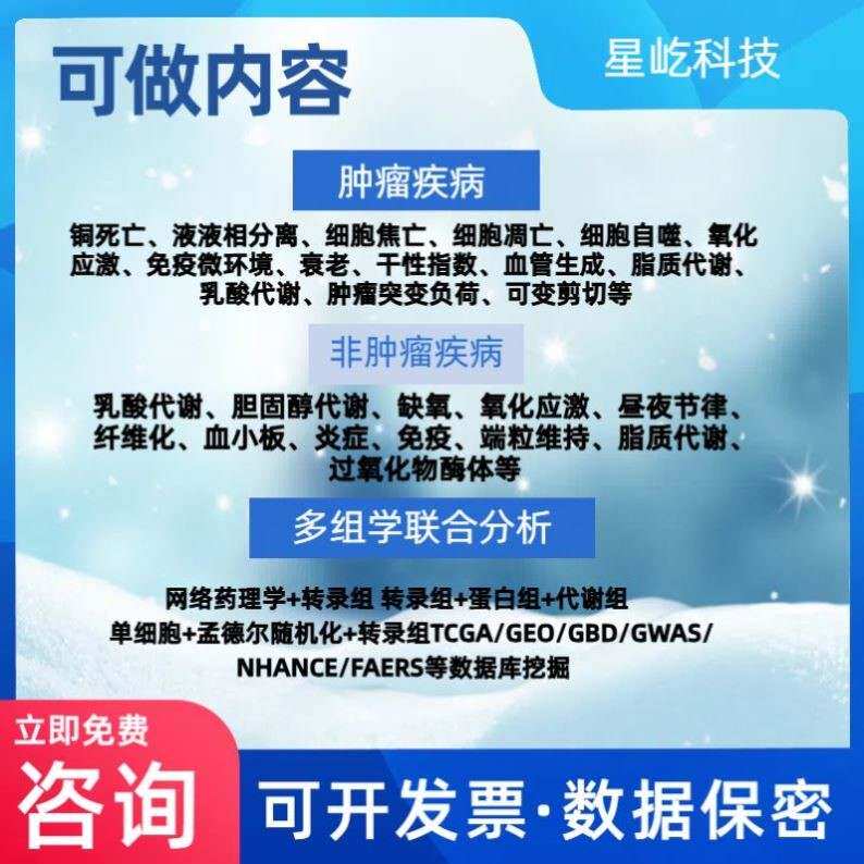 GEO差异基因热图生信代做p值标注支持SCI级别插图