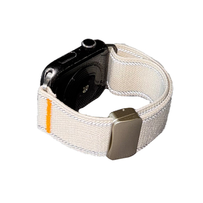 反光弹力尼龙磁吸适用iwatch表带