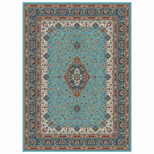 美式民族风进门走廊地毯轻奢入户过道地垫客厅长条卧室床边毯复古