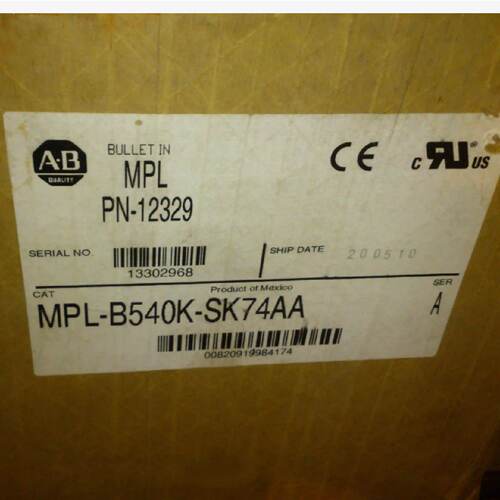 议价AB罗克韦尔伺服马达MPF-B540K-MJ74BA