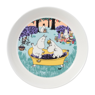 【新品】Arabia奥碧雅moomin姆明陶瓷盘北欧餐具进口餐盘送礼物