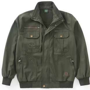 工作服装套装男纯棉劳保劳动上衣工厂电焊防烫加厚干活衣服迷彩服