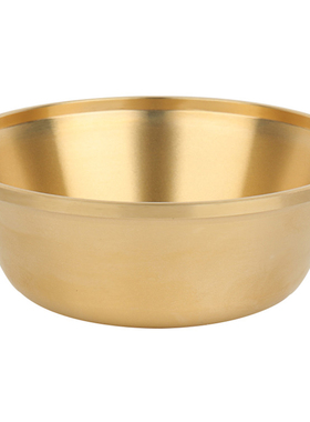 藏式黄铜光面供水碗佛前供水杯