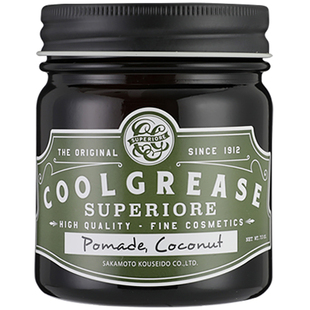日本COOL GREASE SUPERIOR发油发蜡强力定型发泥男士造油头膏 发