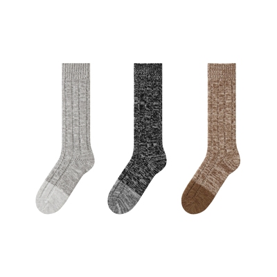 上森派系senpop绵羊毛厚款堆堆袜