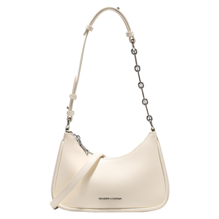 香港品牌小众腋下包包女2026新款高级感生日礼物时尚月牙包斜挎包