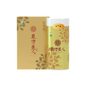 【东方美人冠军奖】台湾原装75克礼盒冷泡蜜香花香冠绝白毫乌龙茶