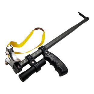 弹弓伸长全套杆叠缩扁皮快压户外外贸竞技红外激光弹弓弹弓杆