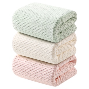 无印良品毛巾浴巾三件套2025新款家用大人比纯棉全棉吸水女款冬