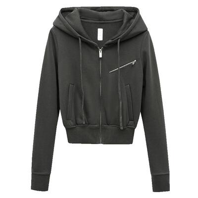 Liegee拉链连帽卫衣弯刀休闲裤