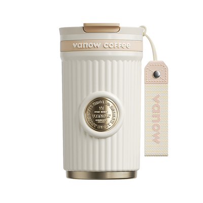 英国Vanow咖啡保温杯陶瓷内胆女