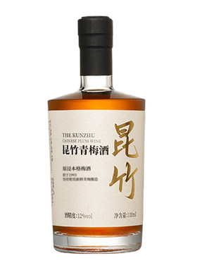 昆竹青梅酒白金版100ml
