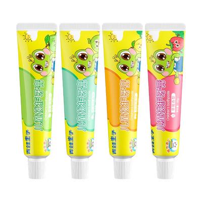 青蛙王子1-3-12儿童果味无氟牙膏