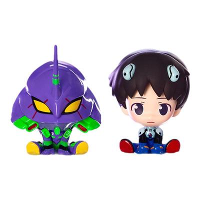 【TOPTOY 】EVA新世纪福音战士MINI坐坐系列盲盒可爱玩具手办摆件