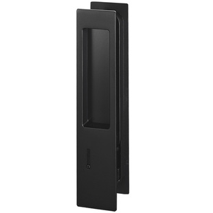 德国海福乐HAFELE卫生间移门推拉门暗拉手钩锁成套锁具木移门锁体