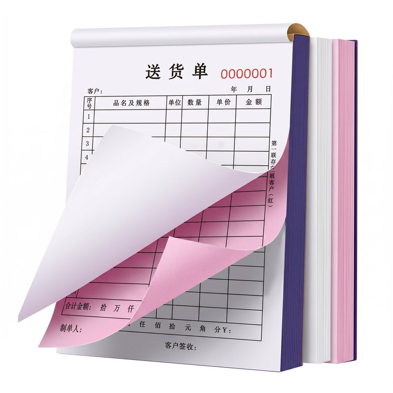 收据销售订货发货报销送货单定制