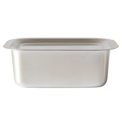 日本仔犬印304不锈钢方形保鲜盒