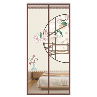 空调门帘2026新款高档隔断帘防走冷隔热帘子挡风磁吸阻热隐私帘子