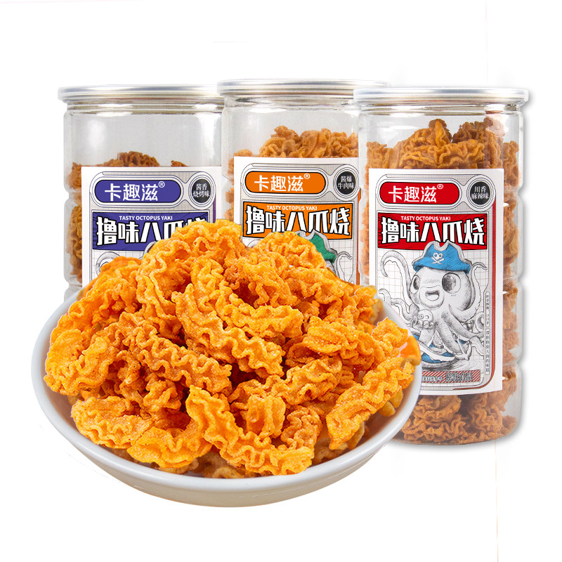 卡趣滋八爪烧童年怀旧零食