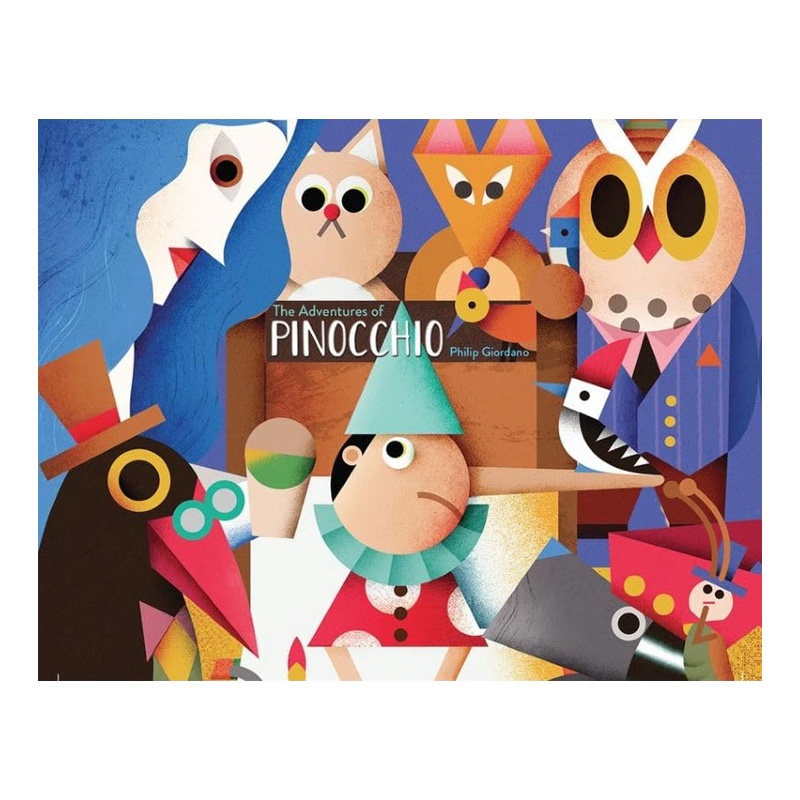 立体书 木偶奇遇记Philip Giordano The Adventures of Pinocchio A Pop-Up Book英文原版 儿童童话纸板绘本故事 又日新