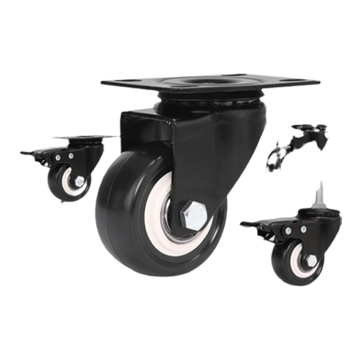 常晟pvc刹车万向轮高承载推车轮