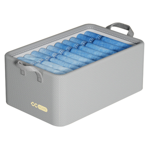 佳帮手新款衣服收纳箱家用大容量布艺可折叠衣物裤子收纳整理神器