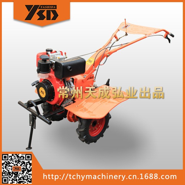 亚西达170FE/173FE 电起动柴油动力 微耕机 常州制造