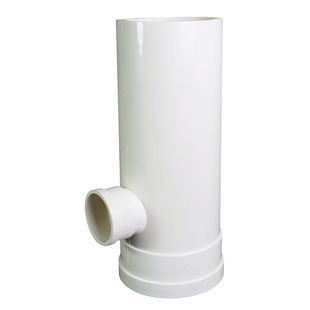 PVC水管110变50倒式承插三通接头变径管材与配件对接同层排水件75