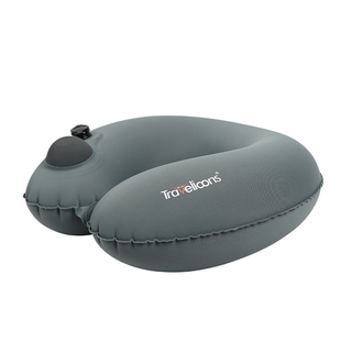 商旅宝按压充气u型枕便携旅行护颈枕飞机旅行枕脖高铁u形颈枕头枕