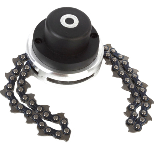 割草机链条打草头割灌机打草机除草头链条款加厚无绳耐磨通用配件