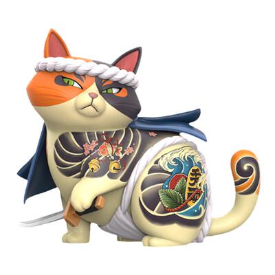 MightyJaxx辛迪猫：黑道武士萌猫