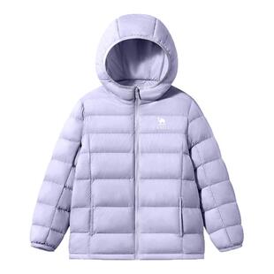【付定金！直播专享】骆驼儿童羽绒服轻薄款保暖青少年面包服外套