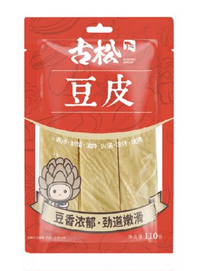 古松干豆皮搭配凉菜豆制品