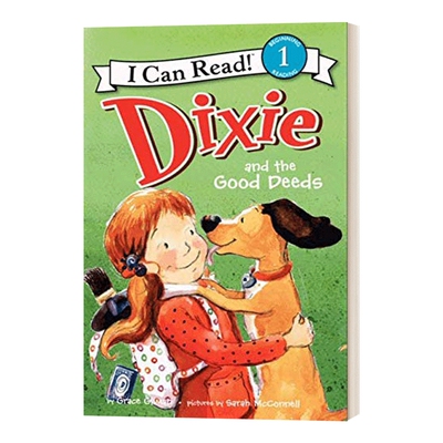 英文原版 I Can Read Level 1 Dixie and the Good Deeds 小狗迪克斯和好人好事 英文版 进口英语原版书籍儿童全英语书