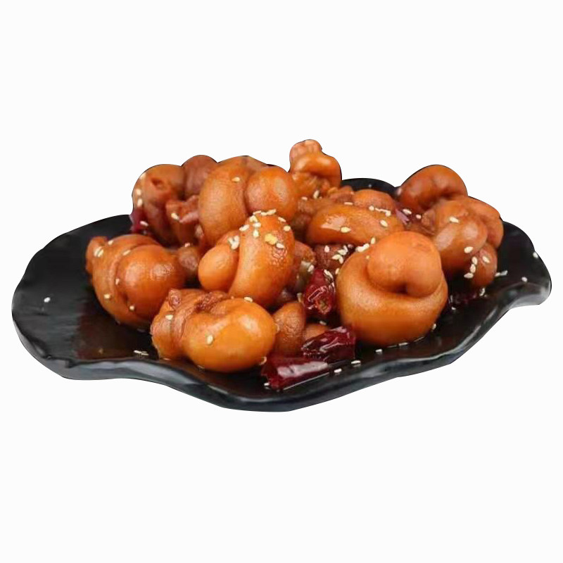 冒节子肥肠肉制品成熟火锅串串