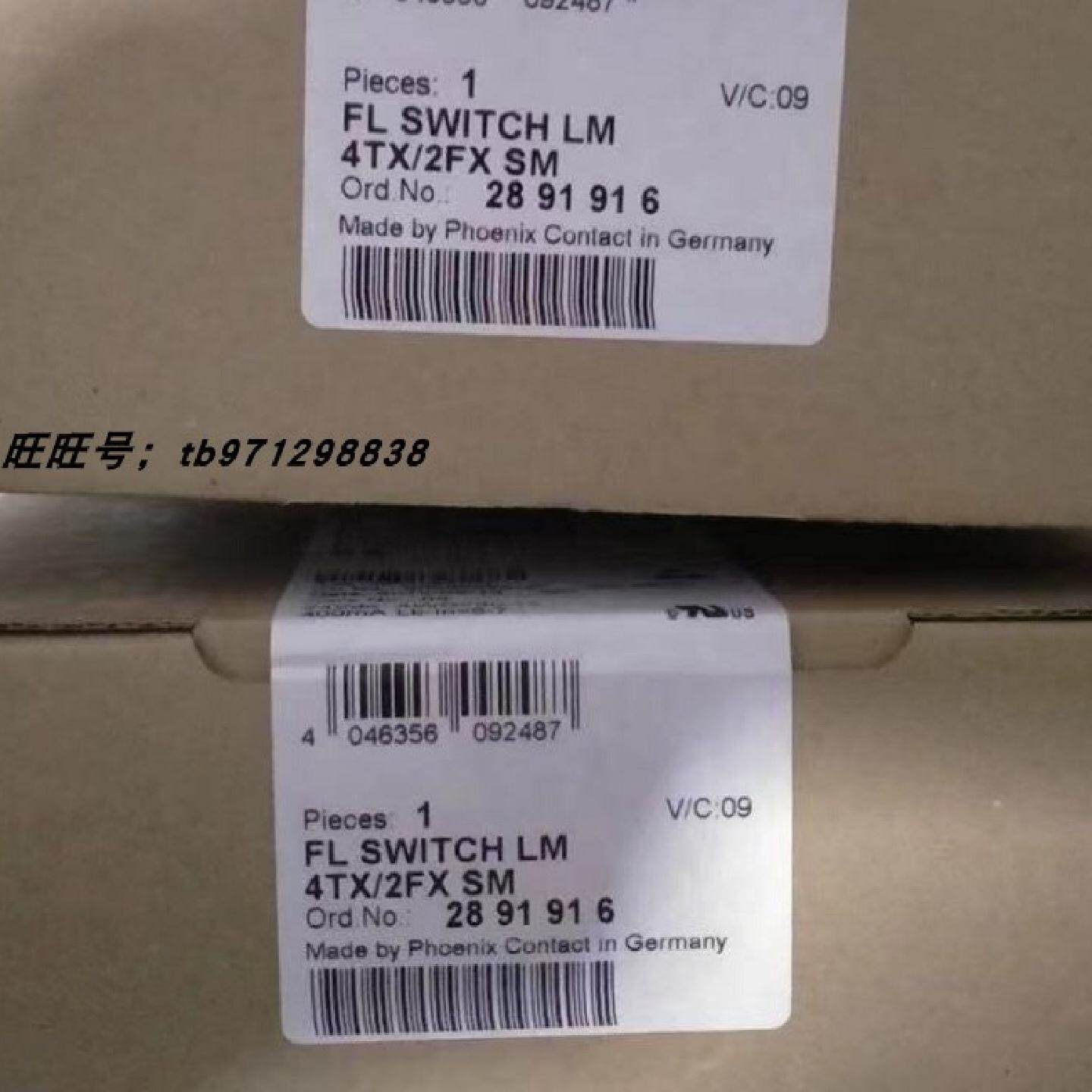 议价现货 全新原装菲尼克斯2891916 FL SWITCH LM 4TX/2FX SM 交