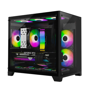 酷睿 Ultra7 265KF/i7 13700F/RTX5060Ti 独显DIY主机电竞游戏 视频剪辑设计AI组装主机