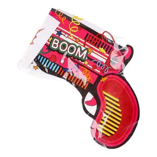 礼花枪自动充气小礼炮生日派对气氛道具手持烟花棒喷彩带玩具