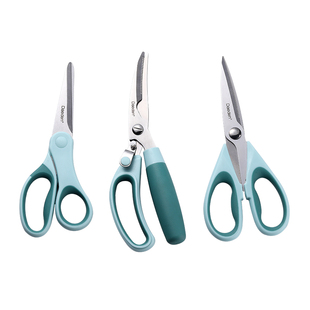 德国Daeden戴德御锋不锈钢多功能厨房剪刀鸡骨剪蔬菜家用锋利锯齿