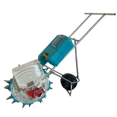 加厚款玉米播种机手推式种肥一体玉米黄豆点播精播种等单粒播种机