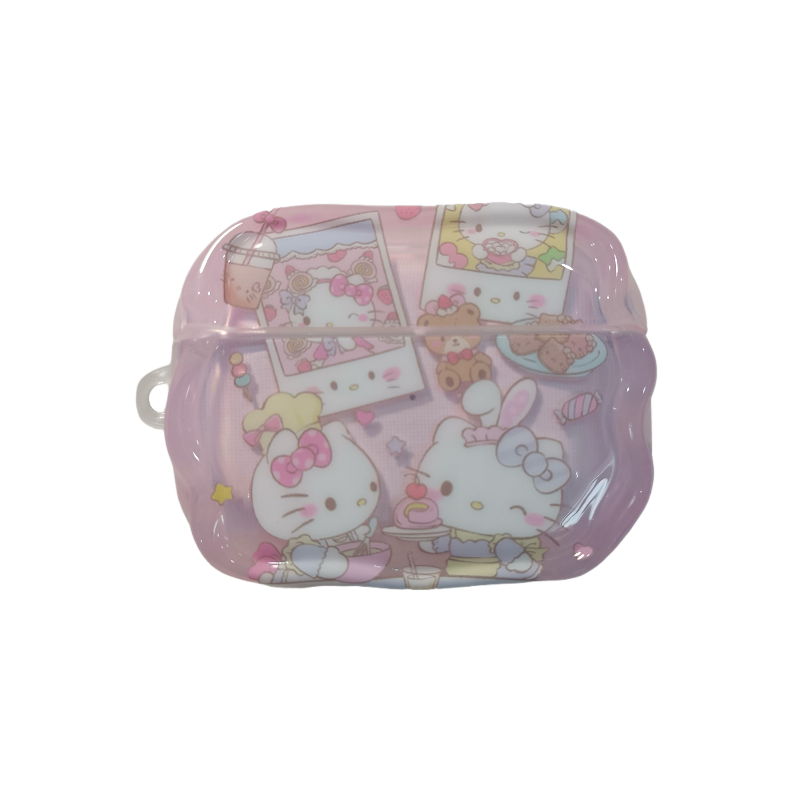 甜品hellokitty适用airpodspro3保护套新4代airpods3耳机壳二代苹果airpodspro2耳机保护套女款airpods4可爱