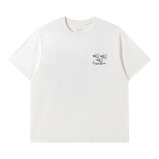 CryingCenter 复古羽毛球插画速干凉感TEE 中性 哭喊中心