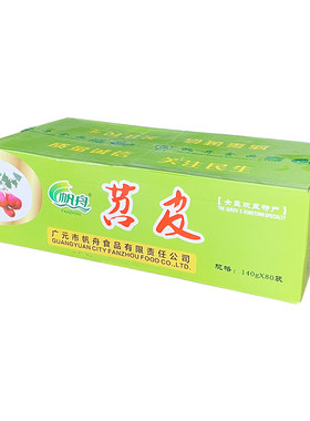 帆舟苕皮140g*80袋商用红薯苕皮