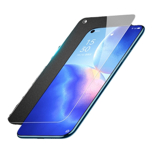 适用opporeno7pro钢化膜8玻璃钻石膜8pro高清手机膜8pro+抗蓝光护眼7se防摔6防指纹5防爆OPPORENNO7全屏覆盖