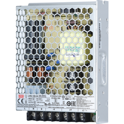 明纬LRS-100W电源5v12v15v24v48v