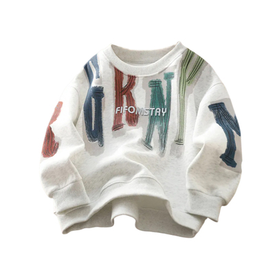 男童春秋装卫衣2025新款