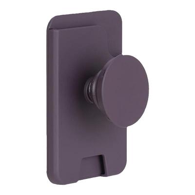 新款PU磁吸卡包magsafe硅胶证件包懒人支架手机背贴卡套苹果15pro